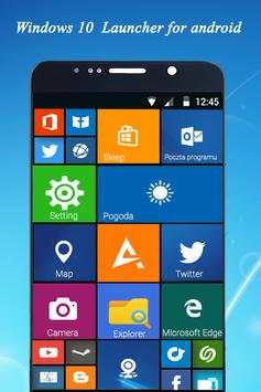 Win 10 Metro launcher screenshot 1