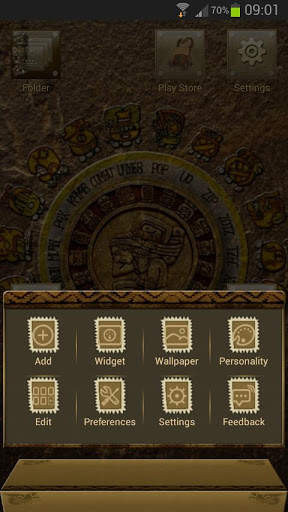 Next Launcher Mayan Theme screenshot 4