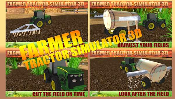 Village Farmar Tractor Sim 3D screenshot 5
