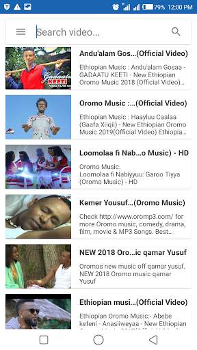Oromo Music Video - Drama & Movie screenshot 3