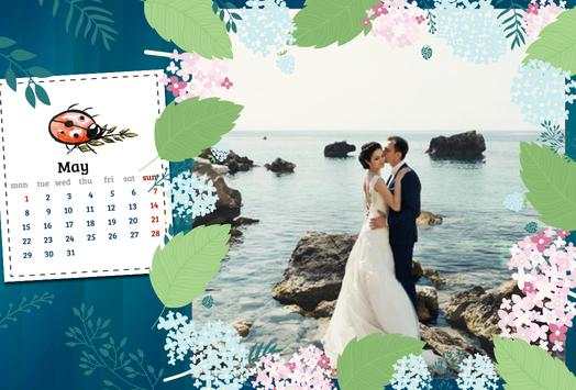 Calender  Photoframe 1 تصوير الشاشة