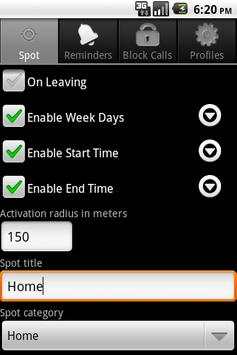 Spoty Lite (Location reminder) screenshot 6