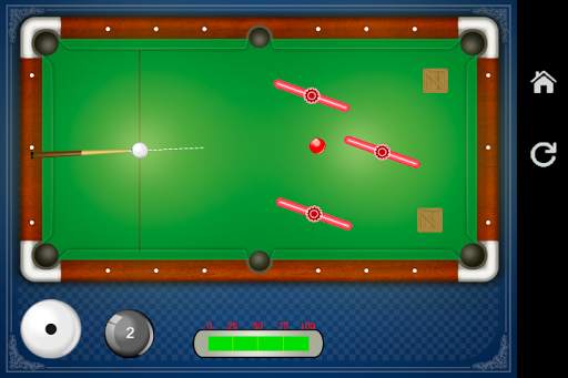 free ball pool Obstacle game screenshot 1