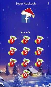 AppLock Theme Christmas screenshot 2