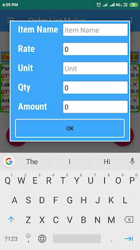 Order List Maker screenshot 2
