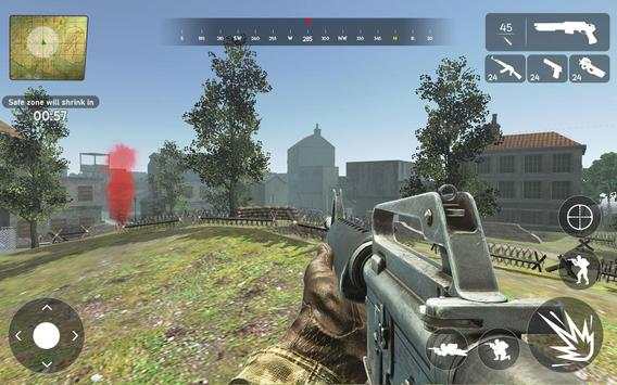 Firing Squad Fire FPS Survival Battleground 3D screenshot 2