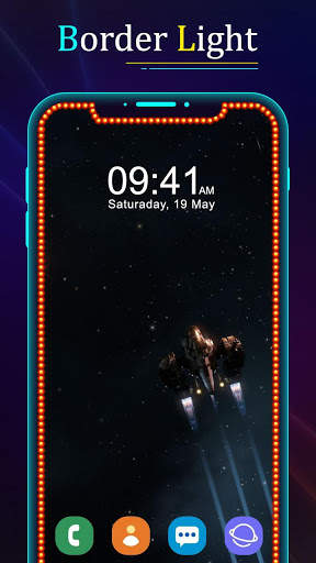 Colorful Border Light - Edge Live Wallpaper LED screenshot 5