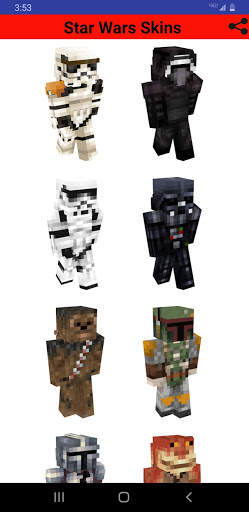 Star Wars Skins For Minecraft screenshot 3