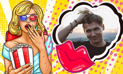 Pop Art Photo Frames 1 تصوير الشاشة