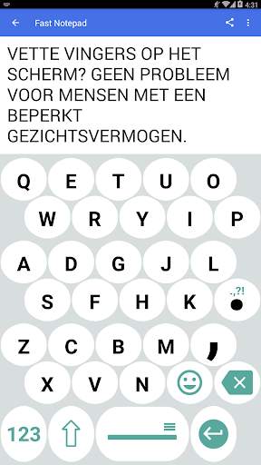 1C Big Keyboard screenshot 1