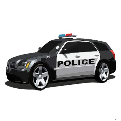 Driving Police Car 3D 9