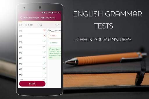 English Grammar Test screenshot 6