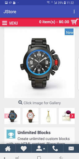 JStore e-shopping Mobile Application screenshot 7