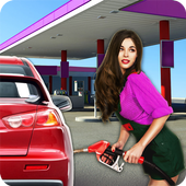 VR Gas Station Car Simulator icon