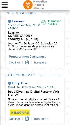 Réseau social IMA - Reseau IMA screenshot 3