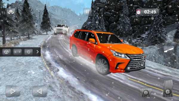 Russia 4x4 Extreme Snow Racing Jeep Game screenshot 8