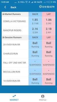 FairbetLite : High Speed Betfair Price Viewing App screenshot 4