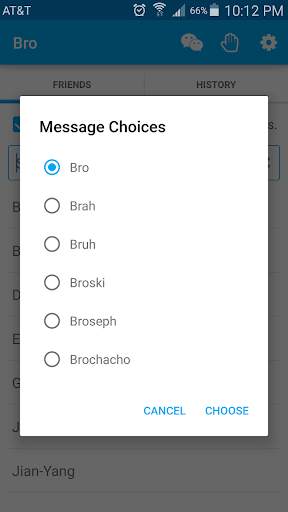 Bro 2 Bro Messenger screenshot 4