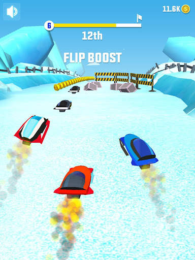 Flippy Snow Rider Race screenshot 7