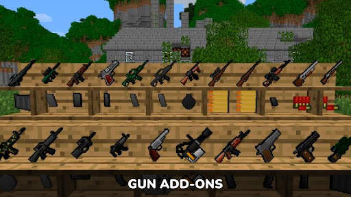 Gun mod for Minecraft PE screenshot 3