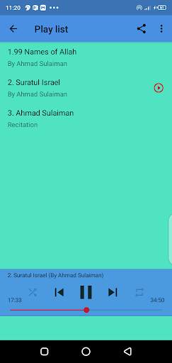 Ahmad sulaiman 99 Names of Allah Wa Dua screenshot 4