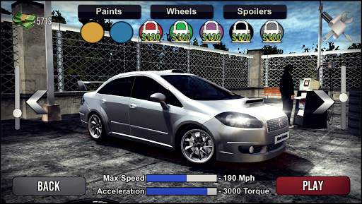 Linea Drift Driving Simulator screenshot 1
