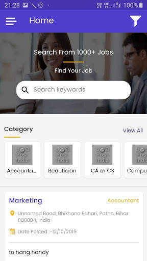 Job Search App - Free Job Post screenshot 3