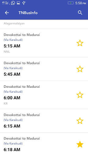 TN Bus Info - Tamilnadu TNSTC  screenshot 4