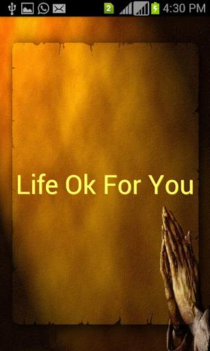 Life OK For You screenshot 2