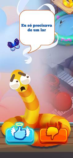 Worm out: Jogos de minhoca screenshot 2