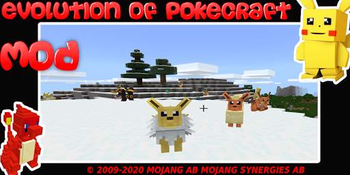 Evolution of pokecraft mod screenshot 2