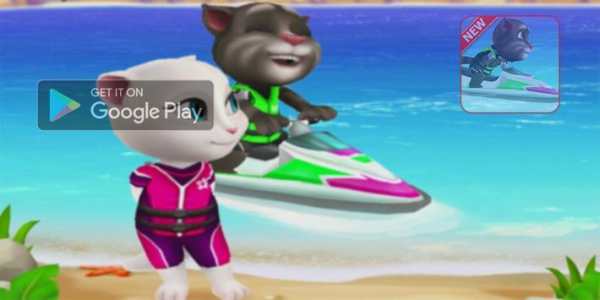 FREEGuide Talking Tom Jetski Run Gold screenshot 1