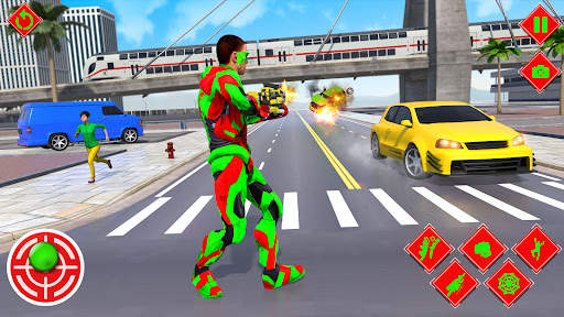 Flying Superhero Spider Games screenshot 4