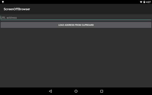 Screen Off Browser screenshot 3