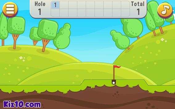 Funny Golf By Kiz10.com screenshot 3