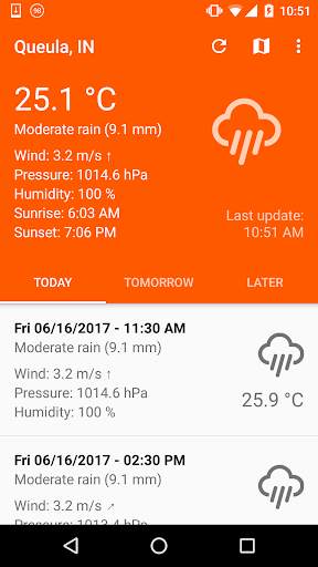 Daily Weather Live screenshot 1