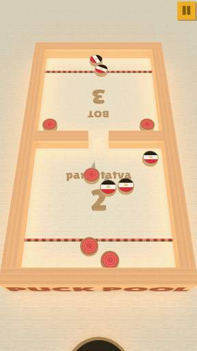 Puck Pool - Fast Sling Puck 3D screenshot 1