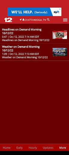 WDEF News 12 Weather screenshot 6