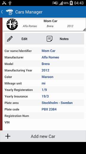 CarG - Car Management screenshot 4