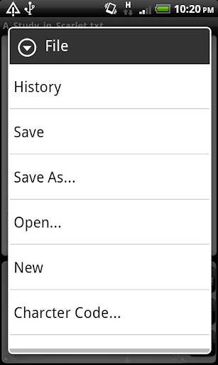 Jota Text Editor 3 تصوير الشاشة