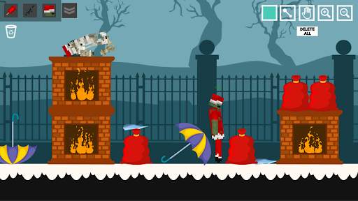 Santa Ragdoll Playground: Skeleton Apocalypse screenshot 4