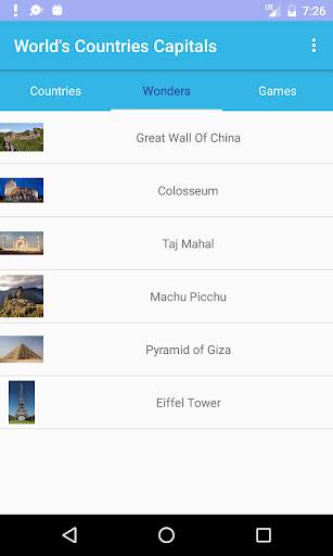 World's Countries Capitals screenshot 4