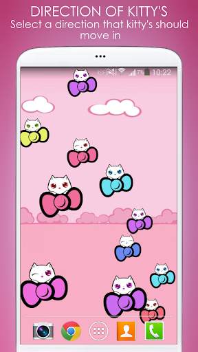 Kitty Cute Live Wallpaper screenshot 1