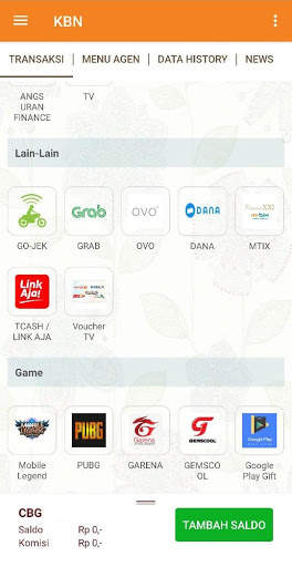 KBN Pay - Isi Pulsa dan Pembayaran Online screenshot 6