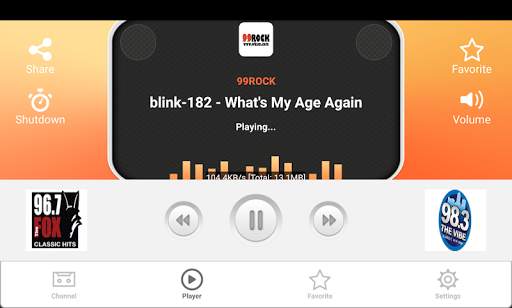 Radio FM  - Free Radio America FM Channel screenshot 8