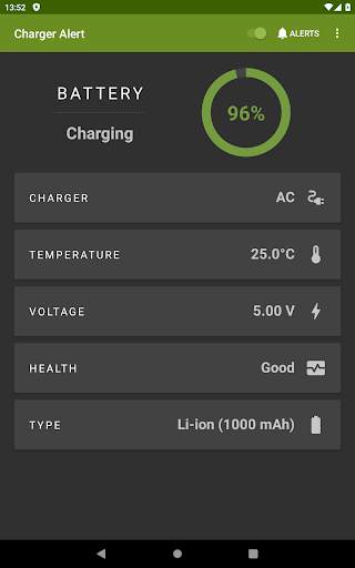Charger Alert (Baterai Alarm) screenshot 10