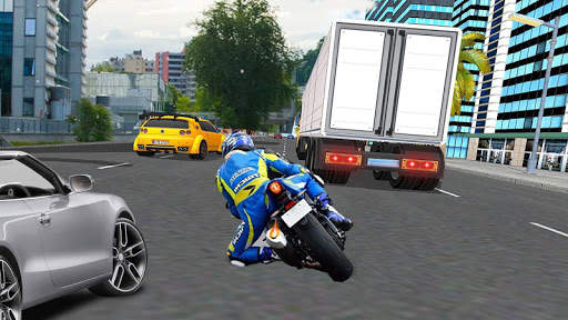 Bike Rush Hour 3d Highway Ride скриншот 3