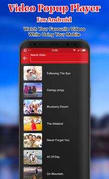 Video Popup Player For Android screenshot 4