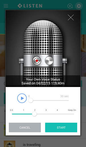 LISTEN Music Ringback Tones screenshot 3