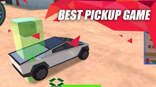 Cybertruck Pickup 3D screenshot 4
